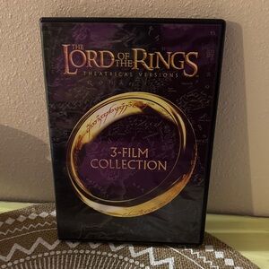 $5 bundled-The Lord of the Rings 3-Film Collection DVD’s
